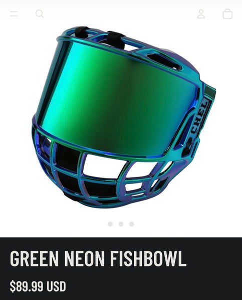 Chelwear Green Neon Tinted Shield (Senior) (Used)