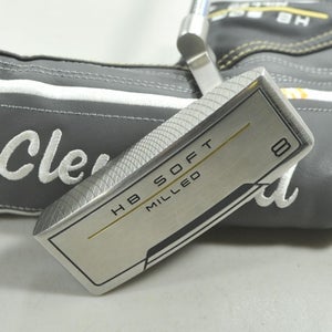 Cleveland HB Soft Milled 8 35" Putter Right Slight Arc Steel # 211947