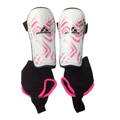 Used Brava Soccer Shin Guards Youth White XS 11760-S000088232