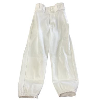 Used Wilson BASEBALL PANTS BB/SB Pant Boys White SM 11760-S000088197