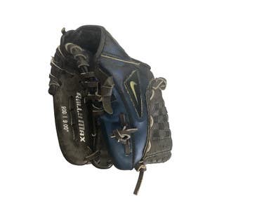 Used Nike RALLY MAX BB/SB Glove T-ball Black And Navy Blue 9" 11760-S000088171
