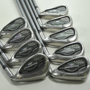 Callaway Steelhead XR 5-PW,AW,SW,LW Iron Set Regular RH Ozik Graphite # 211191