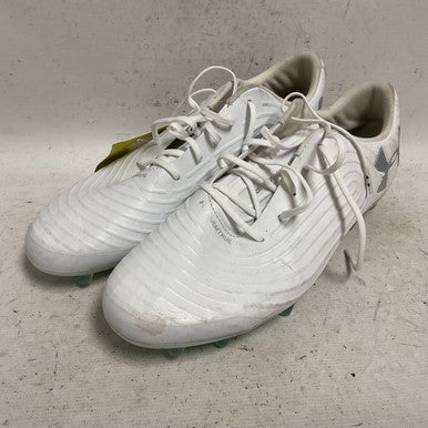 Used Under Armour 3022145-103 Soccer Cleats White Senior 12 11855-S000197074