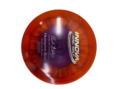 Used Innova CHAMPION BOSS FELDBERG Disc Golf Driver Maroon 11835-S000205120