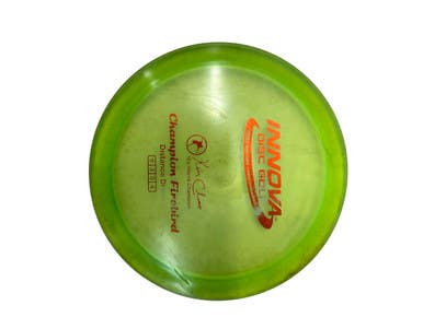 Used Innova CHAMPION FIREBIRD CLIMO 12X Disc Golf Driver Neon Green 175g 11835-S000205122