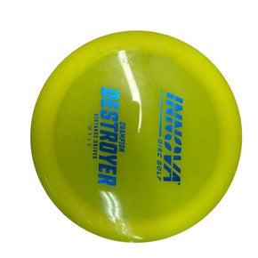 Used Innova DESTROYER CHAMPION Disc Golf Driver Yellow 173g 11835-S000205126