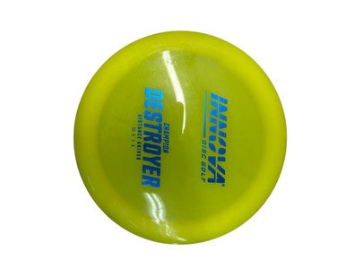 Used Innova DESTROYER CHAMPION Disc Golf Driver Yellow 173g 11835-S000205126