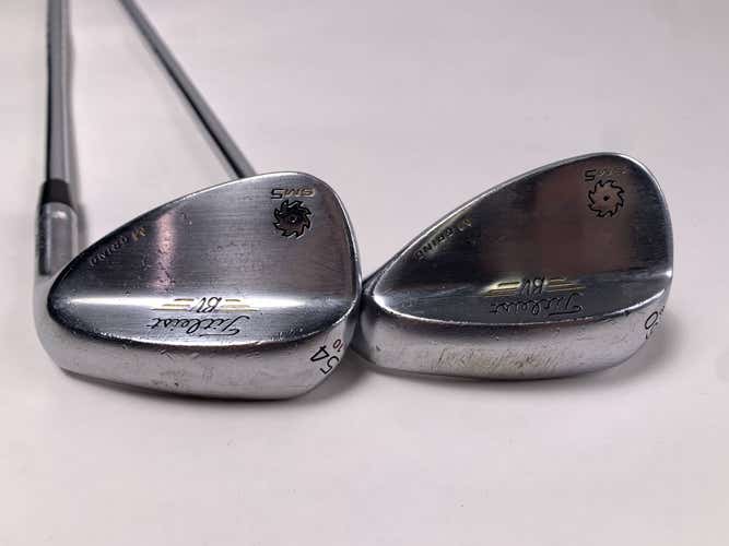 Titleist Vokey SM5 Tour Chrome Wedge Set 54* 10 | 60* 8 Wedge Steel Mens RH