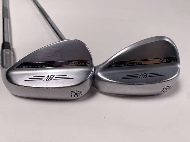 Titleist Vokey SM10 Tour Chrome Wedge Set 52* 8 | 58* 14 SM10 Wedge RH