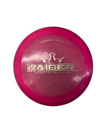 Used Dynamic Discs RAIDER LUCID Disc Golf Driver Neon Pink 172g 11835-S000205140