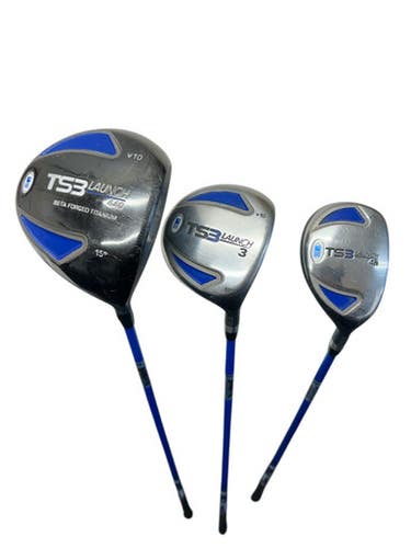 Used US Kids TS3 LAUNCH 440 V10 Jr Package Set LH Navy Blue 11 Piece 11835-S000203019