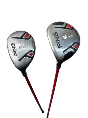 Used Ping MOXIE Jr Package Set LH Red 6 Piece 11835-S000203014