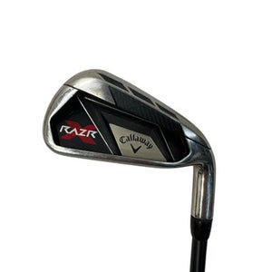 Used Callaway RAZR X Mens Individual Iron RH 6 Iron 11835-S000204711
