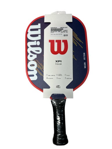 Used Wilson XP1 TEAM Pickleball Racquet Navy Blue And Red 11835-S000205324