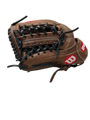 Used Wilson A10LB23KP92 BB/SB Glove LH Throw Brown 12 1/2" 11835-S000205334