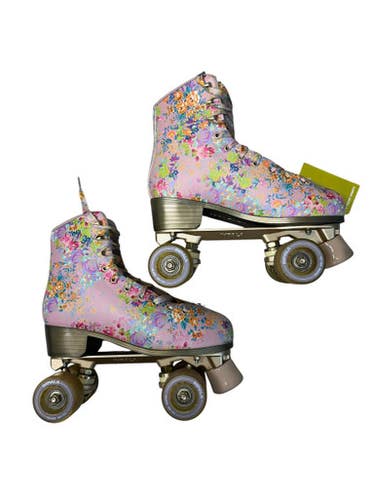 Used CYNTHIA ROWLEY ROLLERSKATES Senior Roller Quad Skates Pink Senior 9 11835-S000205352