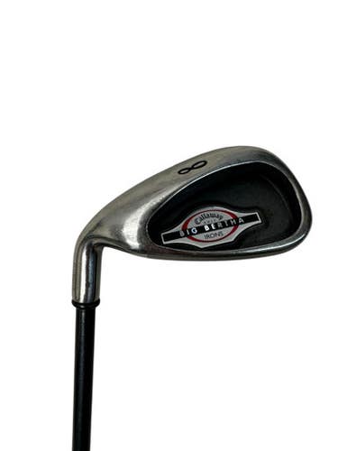 Used Callaway BIG BERTHA Mens Individual Iron LH Silver 8 Iron 11835-S000205036