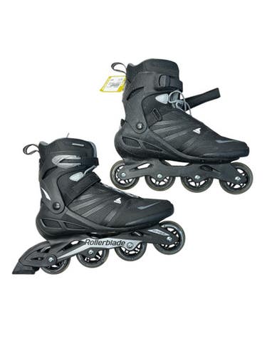 Used Rollerblade ZETRABLADE Senior Rec Fitness Skates Black Senior 12 11835-S000203555
