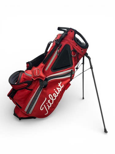 Used Titleist HYBRID 14 Mens Stand Bag Red 11835-S000203669