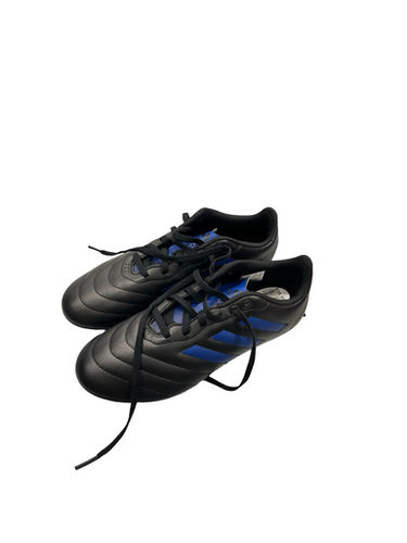 New Adidas GOLETTO VIII FG Soccer Cleats Black And Royal Blue Junior 06 11682-ADIGX6906JRBKRB6