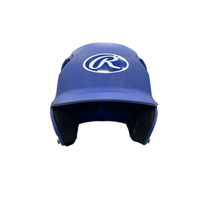 Used Rawlings HELMET Batting Helmet No Mask Royal Blue SM 11682-S000127597