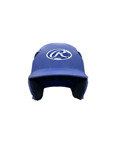 Used Rawlings HELMET Batting Helmet No Mask Royal Blue SM 11682-S000127597