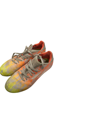 Used Adidas Soccer Cleats White Junior 03.5 11682-S000122426