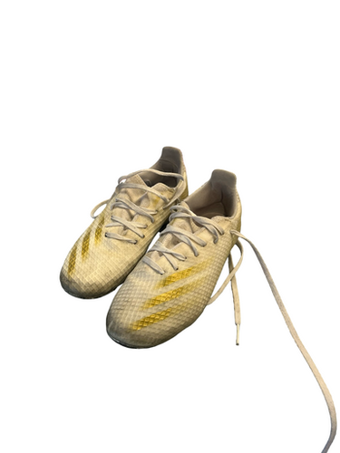 Used Adidas Soccer Cleats White Junior 04.5 11682-S000126888