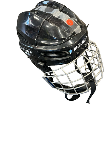 Used Bauer HOCKEY HELMET Helmet Cage Combo Black SM 11682-S000126924