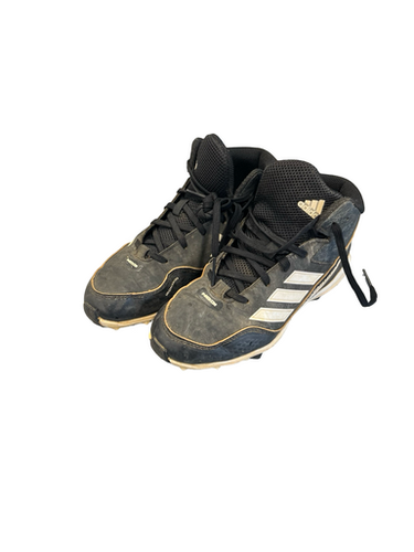 Used Adidas CLEATS BB/SB Cleats Black Junior 03.5 11682-S000126974