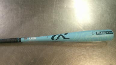 Used Rawlings CLOUT AI BB/SB USA 2 5/8 Bat 29" 11868-S000067589