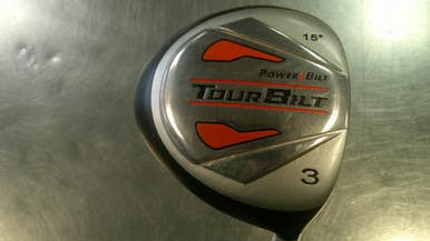 Used Powerbilt TOUR BILT Mens Fairway Wood RH 3 Wood 11868-S000067616