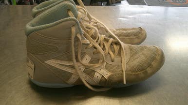 Used Asics Wrestling Shoes Black Junior 03 11868-S000067660