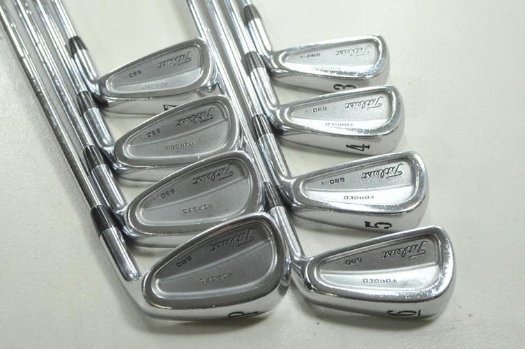 Titleist 690.CB Forged 3-PW Iron Set Stiff Right DG SensiCore S300 Steel #211449