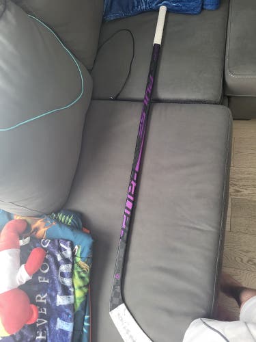 Purple custom Youth Bauer Pulse Left Hand Hockey Stick P28 30 Flex Pro Stock (New)