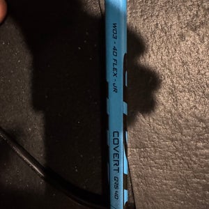 Junior Warrior Covert QR5 40 Left Hand Hockey Stick W03 40 Flex (New)
