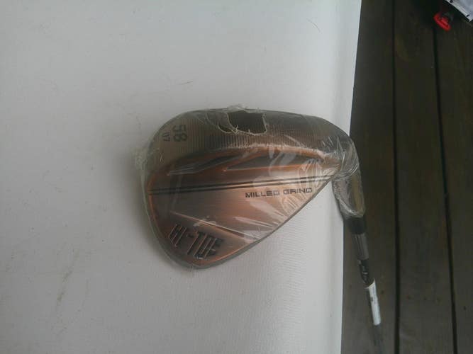 TaylorMade Milled Grind HI-TOE 58.07* Lob Wedge w/ KBS HI-REV 2.0 115g Shaft