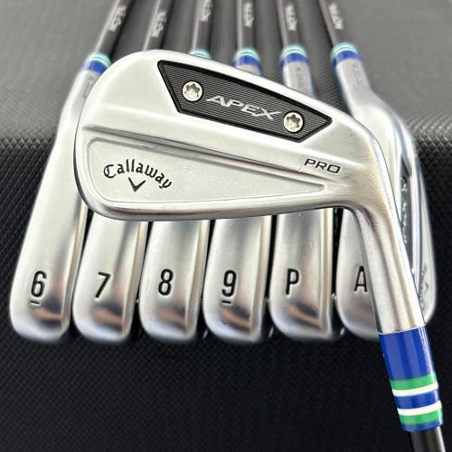 CALLAWAY APEX PRO 2024 IRON SET 5-A