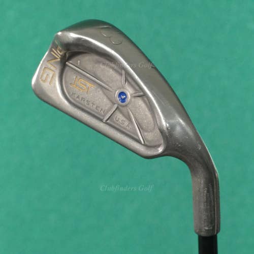 Ping ISI Nickel Blue Dot Single 3 Iron Aldila 350 Series Graphite Extra Stiff