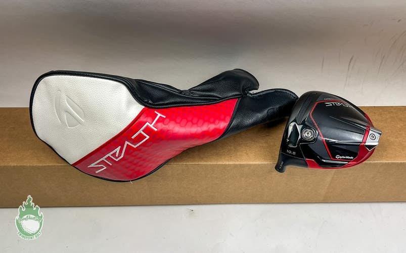 Used Left Handed TaylorMade Stealth 2 Driver 10.5* HEAD ONLY Golf Club