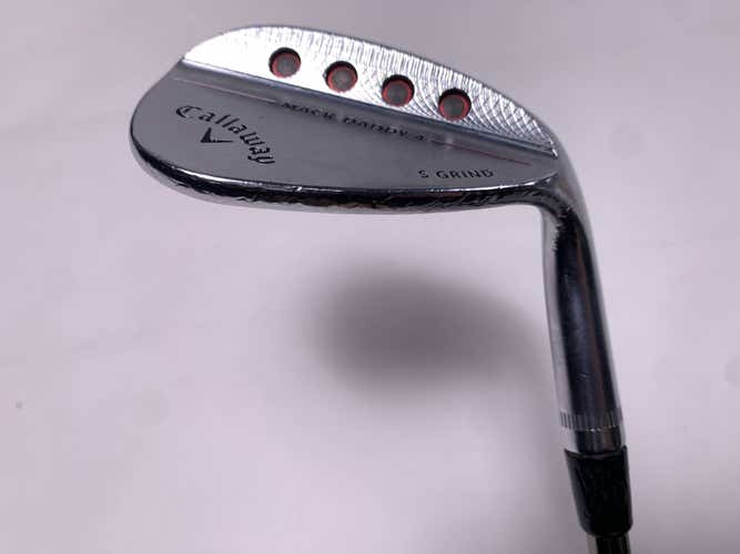 Callaway Mack Daddy 4 Chrome Gap Wedge GW 52* 10 S-Grind Recoil 110 F4 Stiff RH
