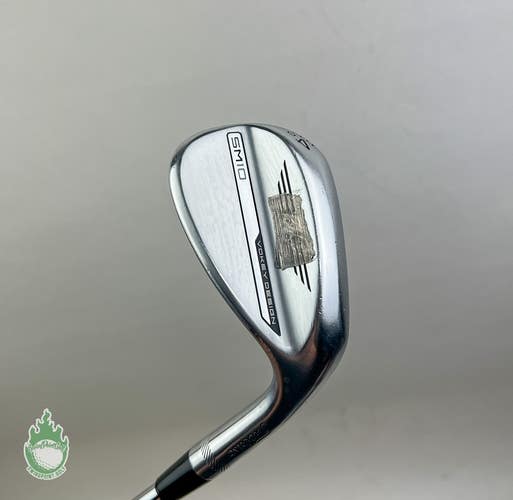 Used RH Titleist Vokey SM10 Chrome D Grind Wedge 54*-12 Wedge Steel Golf Club
