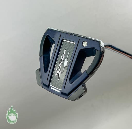 Used Right Handed TaylorMade Spider EX Navy 35" Putter Steel Golf Club