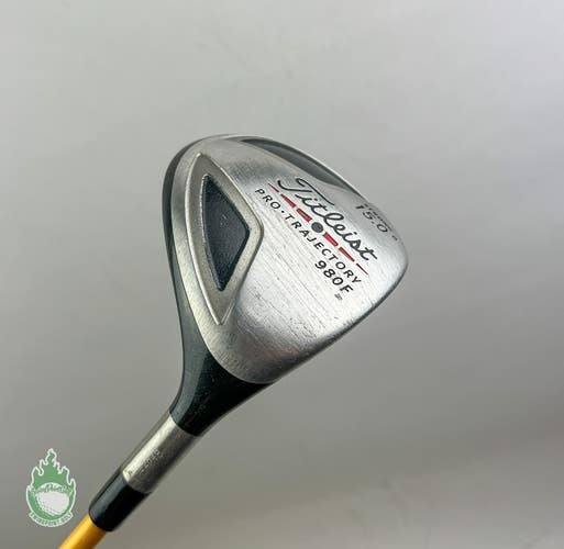 Used Titleist Pro Trajectory 980F Stong 3 Wood 15* Stiff Graphite Golf Club