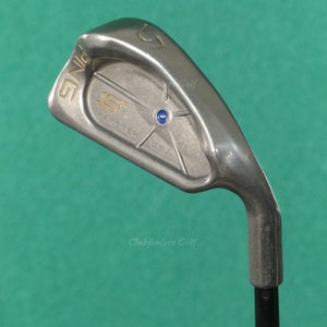 Ping ISI Nickel Blue Dot Single 5 Iron Aldila 350 Series Graphite Extra Stiff