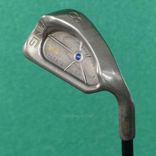 Ping ISI Nickel Blue Dot Single 8 Iron Factory Aldila 350 Series Graphite Stiff