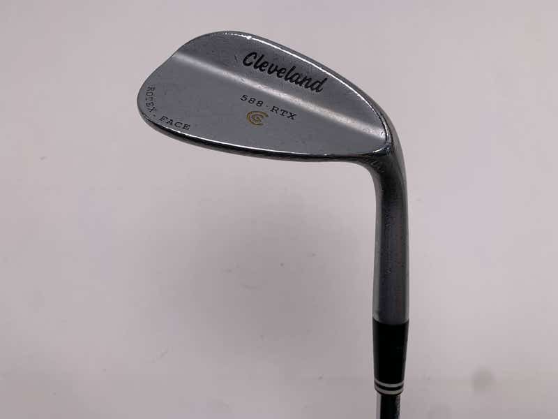 Ferme De Sable (sand Wedge) Cleveland 588 RTX CB Satin Chrome 52° - Graphite Wedge Flex - Droitier - Occasion
