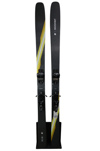NEW 2024 Movement GO 98 Skis 186cm w/ Fischer Protector Attack 13 Bindings