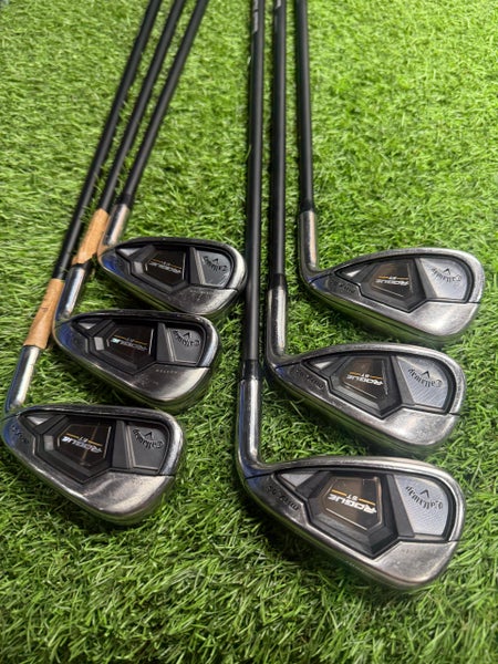 Callaway - Rogue ST Max OS -IRON SET 6-Pw Aw Graphite - Regular Flex(5.0) - RH