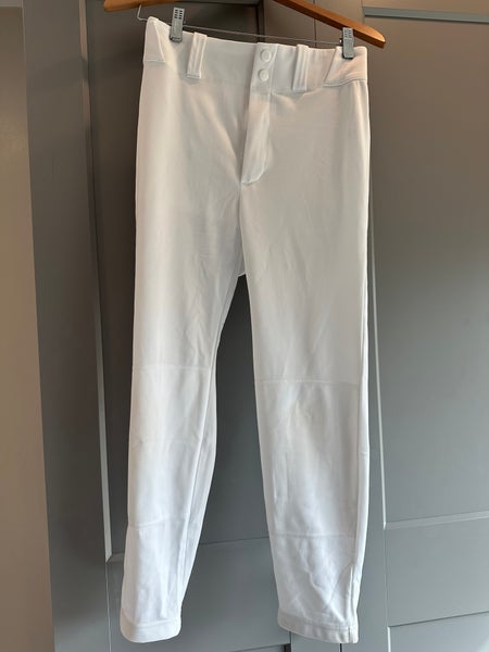 Dirty Mids White Men's Medium Adult Baseball Pants